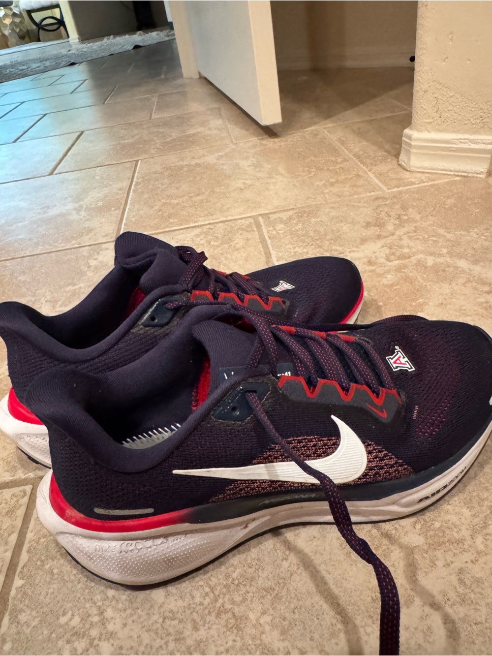 Nike Air Zoom University of Arizona branded sneakers
